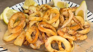 CALAMARI CROCCANTI FRITTI IN FRIGGITRICE AD ARIA [upl. by Neerual]