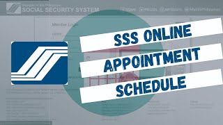 How to Schedule an Appointment to SSS Branches Using the SSS Website [upl. by Nihahs]