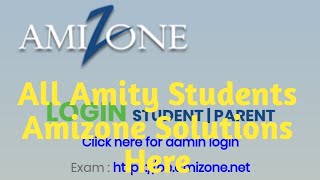 Amity University Amizone Solutions Full Review [upl. by Franciscka]