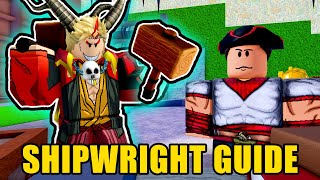 Guide to the NEW Blox Fruits Shipwright SUBCLASS [upl. by Krebs]