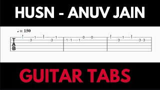 HUSN  Anuv Jain Guitar Tabs [upl. by Mitman]