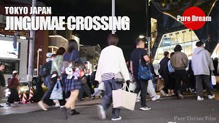 JINGUMAE CROSSING OCTOBER 21 2024 T1741 JP [upl. by Derwon372]