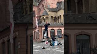 A bit of a Mainz show in Germany live fire show on balance circus 🇩🇪 🤘 [upl. by Krebs]