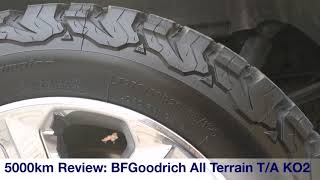 WOW WINTER PERFORMANCE BFGoodrich All Terrain TA KO2 LT2755520 [upl. by Rahr]