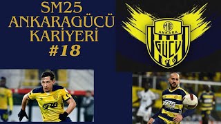 SM 25 Ankaragücü kariyeri 18 kıritik maçlar  sm25 soccermanager2025 [upl. by Anihs303]