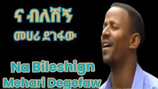 መሀሪ ደገፋውና ብለሽኝMehari DegefawNa Bileshign [upl. by Aiekam]