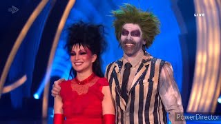 Roxy Shahidi and Sylvain Longchambon skating in Dancing On Ice Movie Week 28124 [upl. by Ayr375]