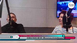 La Tarde Con Carlos Polimeni en vivo en AM 530 [upl. by Ecinaej]