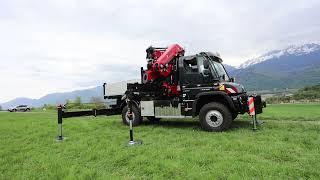 UNIMOG U 530 EQUIPEE DUNE GRUE EFFER 3156S [upl. by Lorrin]