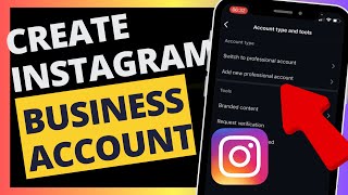 How To Create Instagram Business Account 2024 [upl. by Eniamor]