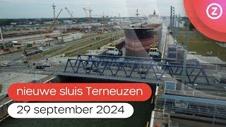 Nieuwe Sluis Terneuzen 29 september 2024 [upl. by Jareb]