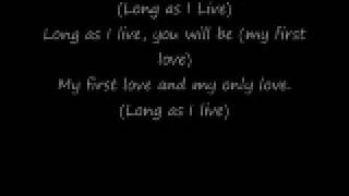 Avant feat Keke Wyatt My First Love with lyrics [upl. by Ardna]