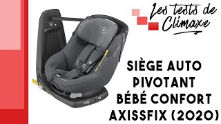 Test dun siège auto pivotant Bébé Confort AxissFix 2020 [upl. by Refinnej948]