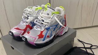 BALENCIAGA RUNNER reviewing shoes from tikickru [upl. by Ariamo]