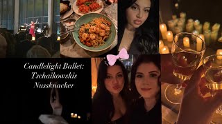 🕯️ Candlelight Ballet 🩰 Tschaikowskis Nussknacker  Vlog [upl. by Sydney]