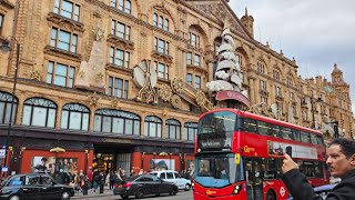 Walking Tour Harrods 2024  Harrods London  Muhammad AlFayed  Shopping Experience [upl. by Assennej694]