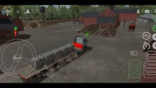 Drive To Ebersberg Agriculture Farm Universal Truck Simulator Gameplay 🎮 [upl. by Ecnaralc]