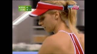 Maria Sharapova vs Elena Dementieva YEC 2006 First Set [upl. by Eitsud]