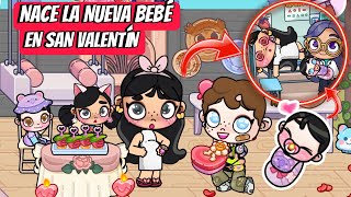 NACE LA NUEVA BEBÉ EN LA FIESTA DE SAN VALENTÍN ¿A QUIEN SE PARECE AVATAR WORLD karola20 [upl. by Enortna]