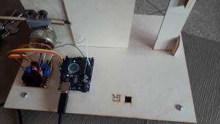 Réalisation dun porte automatique Arduino 2 [upl. by Walley]