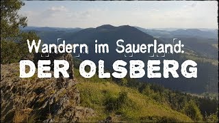 Wandern Auf zum Gipfel des Olsbergs im Sauerland4 Etappe Kneippwanderweg  Gipfelkreuz Olsberg [upl. by Ydnim]