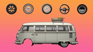 CORRECTLY GUESS THE VW COMBI WHEEL [upl. by Larentia]