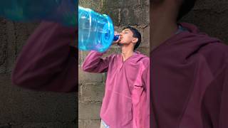 Bottle battle🍶😅 shorts funny fyp [upl. by Adnale]