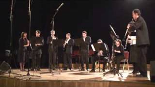 quotLibertangoquot Astor Piazzola played by clarinet choir [upl. by Ttessil]