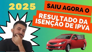 IPVA COMO CONSULTAR NO SIVEI O RESULTADO DO PEDIDO DE ISENÇÃO DE IPVA PARA PCD AUTISTA em 2025 [upl. by Ekoorb111]