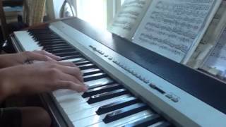 Alligatoah  Trauerfeier Lied Klavier Cover [upl. by Merceer]