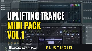 Sylenth1 Uplifting Trance Plucks Presets and Midi Pack Vol1 amp Vol2 [upl. by Kimbra]