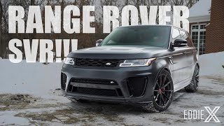 2020 Range Rover SVR Review  575 HP Supercharged Monster [upl. by Nairdad595]