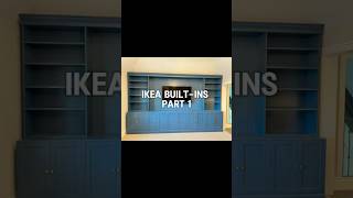 Ikea hack for built in playroom storage ikeahack ikea storage fyp homedesign homedecor diy [upl. by Idnahr]