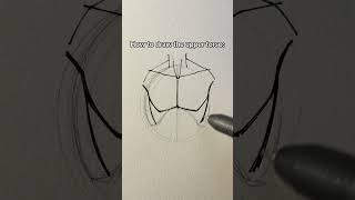 How to draw upper torso  Jmarron [upl. by Aikkan]