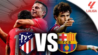 ATLÉTICO DE MADRID vs FÚTBOL CLUB BARCELONA LA LIGA EA SPORTS 202324 JORNADA 29 [upl. by Alwyn153]