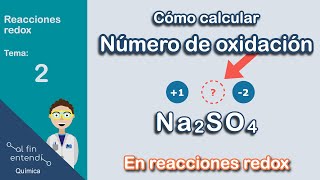 ¿Cómo calcular el NÚMERO DE OXIDACIÓN en reacciones redox [upl. by Eiznekcam855]