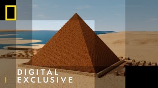 Building The Great Pyramid of Giza  Lost Treasures Of Egypt  National Geographic UK [upl. by Cindi]