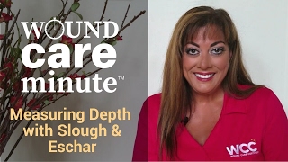 How to Measure Wound Depth with Slough and Eschar in the Way [upl. by Joiner]