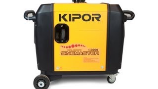 Kipor IG3000 Digital Inverter Generator Promotional Video [upl. by Jacoba]