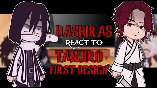 Hashiras React to Tanjiros First Design  Demon Slayer [upl. by Alexandr253]