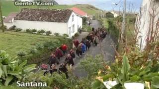 Romaria na ilha São Miguel Açores [upl. by Llegna]