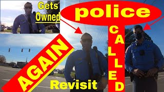 Police called again and get owned part 2 Mallinckrodt Pharmaceutical Revisit 1st amendment audit [upl. by Russon]