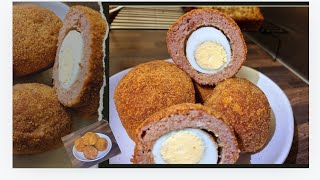 Scotch Egg 🥚 😋 Recipe made to perfection [upl. by Nylareg]