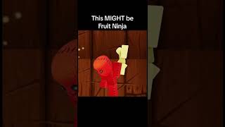 Fruit ninja 🍉 jujutsushenanigans fruitninja fyp roblox jjs robloxmemes snowmanbob24 [upl. by Uyerta]