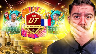 LA DINGUERIE  JE PACK 1 HÉROS FRANÇAIS DANS MES RÉCOMPENSES FUT CHAMPIONS [upl. by Ambrosia]