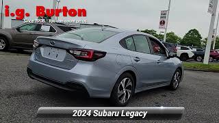 New 2024 Subaru Legacy Premium Glen Burnie MD S243653 [upl. by Ellehsal]