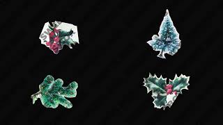 After Effects Template  Christmas Branches Handmade Animation  After Effects Videohive [upl. by Einolem135]