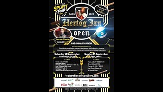 Stream 3  Hertog Jan Open Qualification 10ball 2024 [upl. by Zurkow]