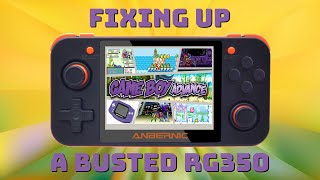 Fixing a busted RG350 Complete device refresh [upl. by Goldy]