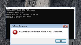 exe Çözümleri Geçerli Bir Win32 Uygulaması Değildir Windows 1110 [upl. by Herv]